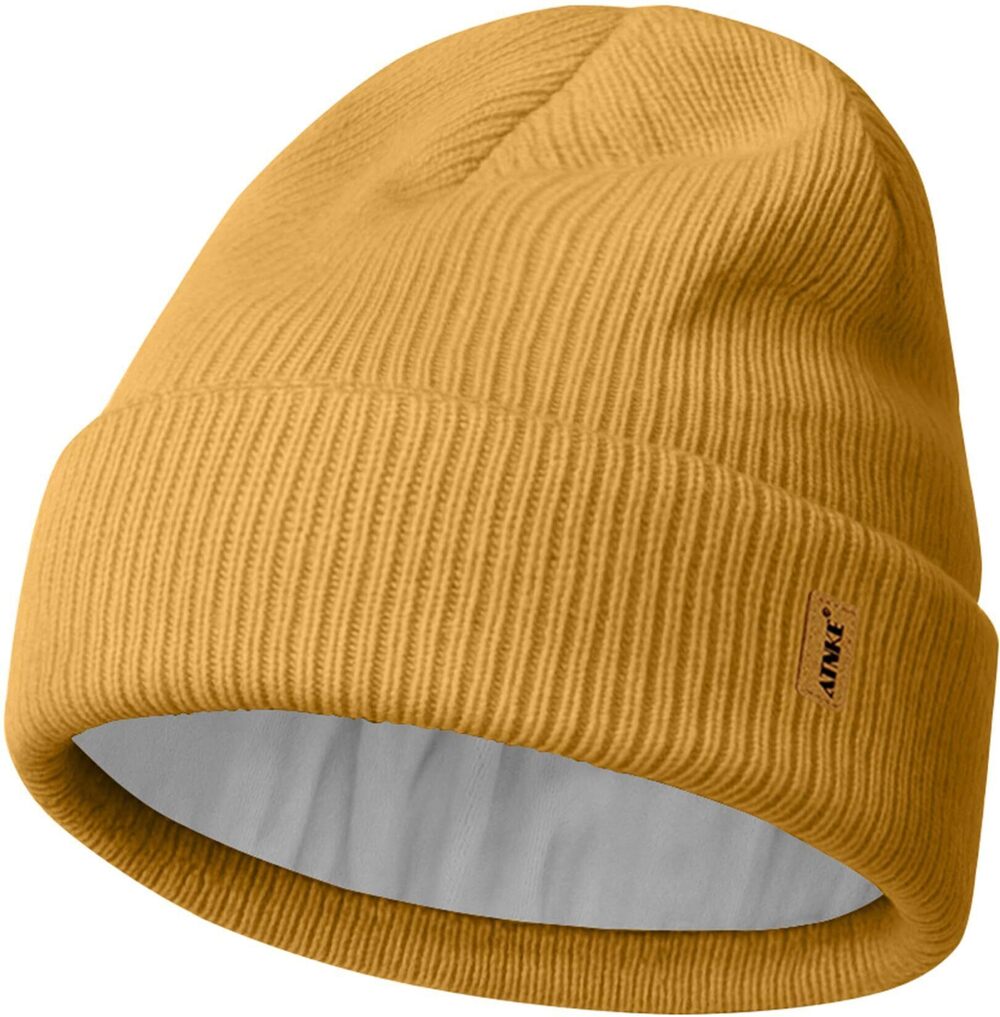 6961 Beanie , Soft Warm Fleece Lined Winter Ski Beanies Hat Unisex Thick